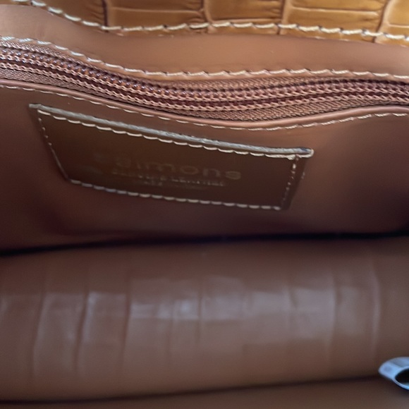 Simons - Faux croc over the should bag - Picture 5 of 5